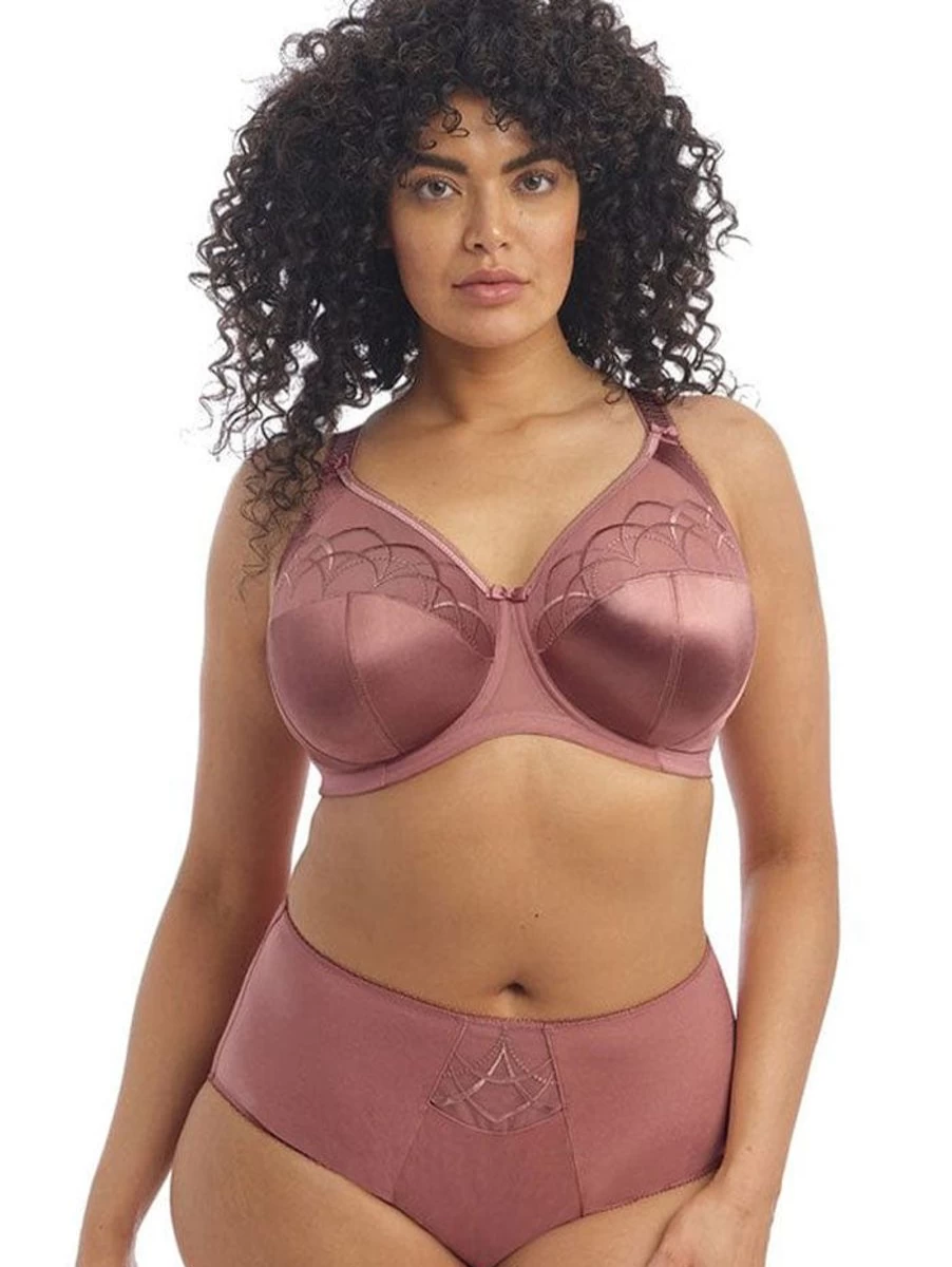 Elomi Cate Full Cup Bra in Rosewood | Supportive Plus Size Lingerie | Elomi Women's Underwear