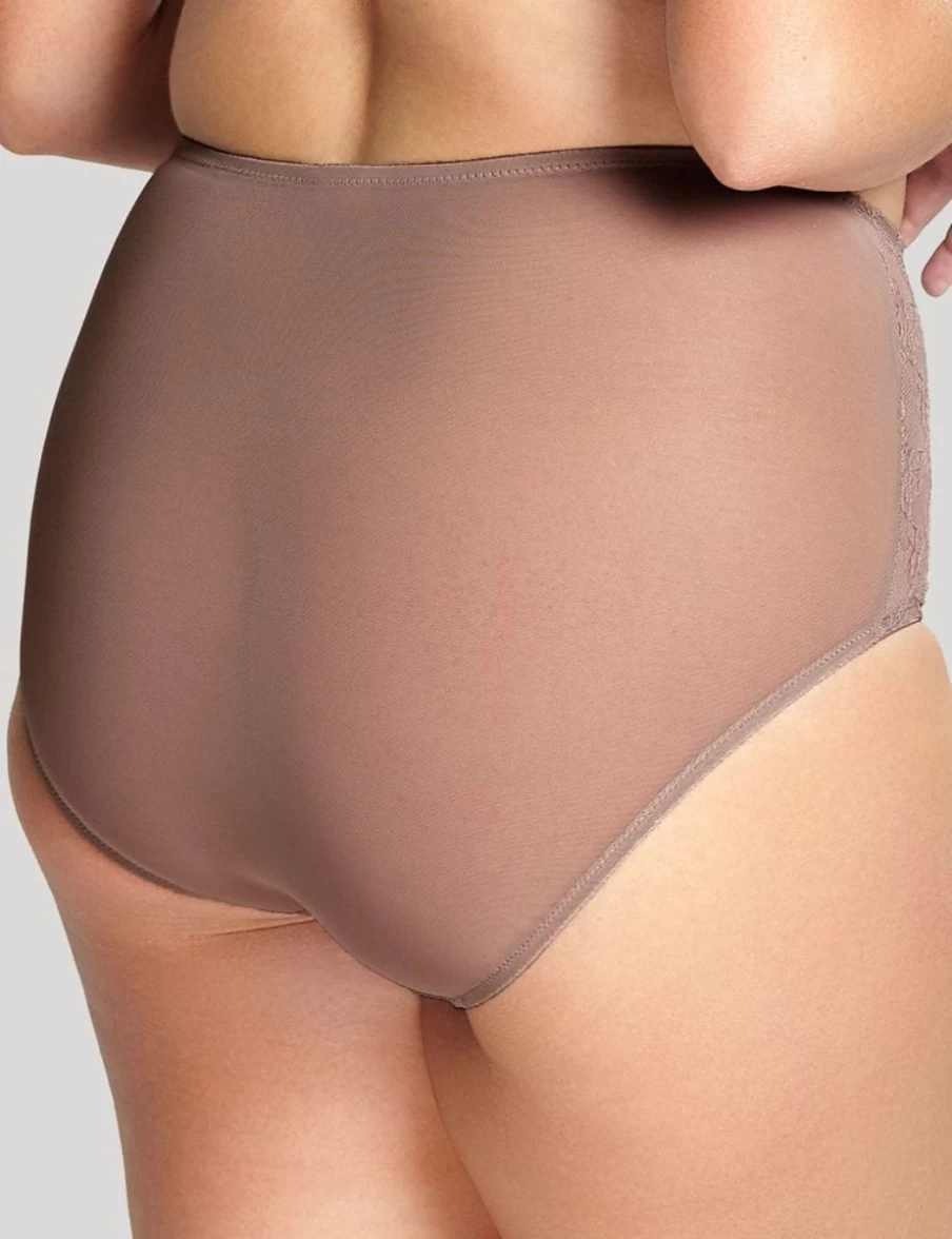 Sculptresse Chi-Chi Full Brief Underwear in Cappuccino - Supportive Plus Size Panties