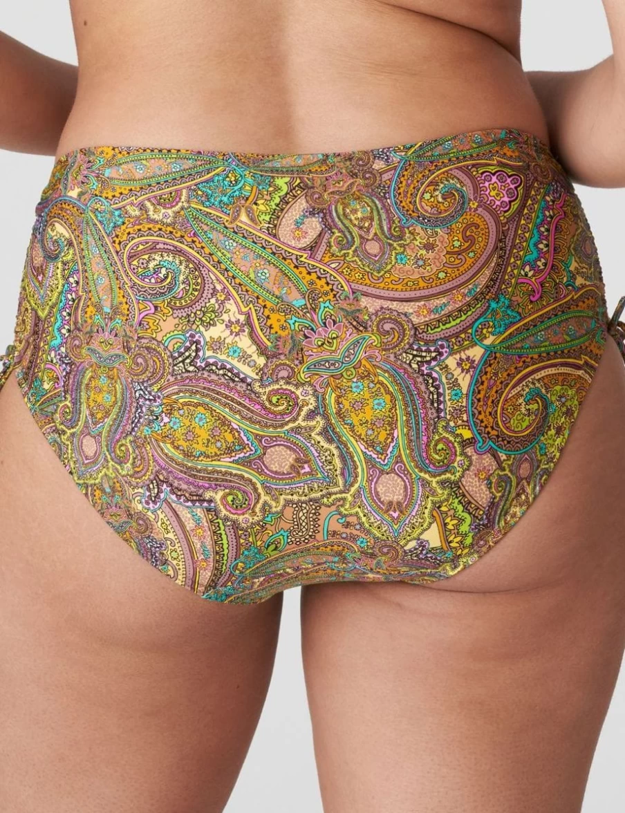 Prima Donna Sakarun Bikini Briefs - Sunny Paisley Print Rope Detail Swimwear