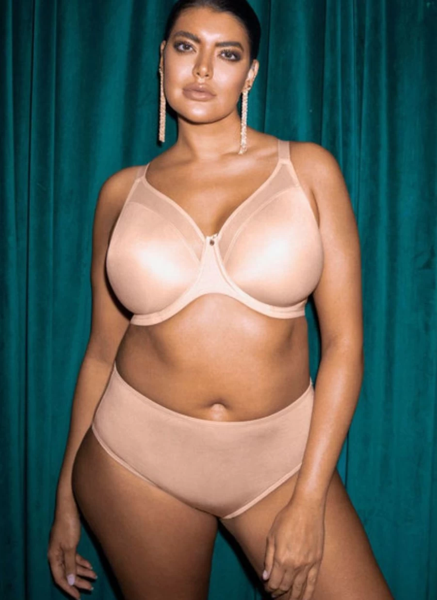 Elomi Smooth Moulded T-Shirt Bra in Sahara | Comfortable Full-Coverage Underwire Bra
