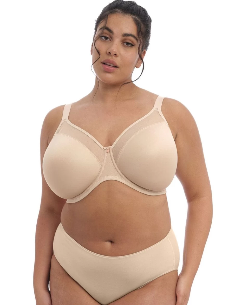 Elomi Smooth Moulded T-Shirt Bra in Sahara | Comfortable Full-Coverage Underwire Bra