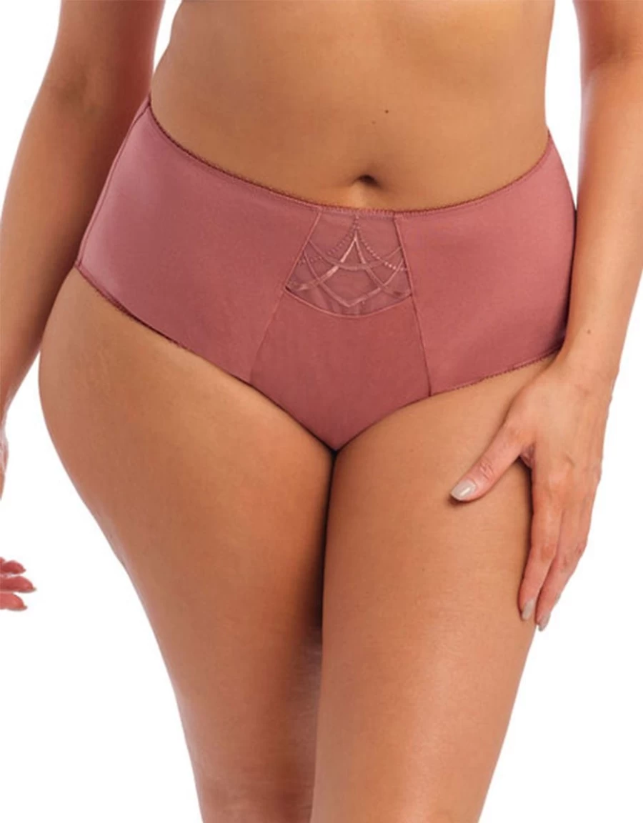 Elomi Cate Full Brief Underwear in Rosewood - Comfortable Women's Panties by Elomi