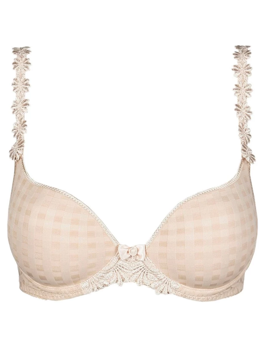 Marie Jo Avero Heart Shaped Padded Bra in Cafe Latte - Comfort & Support Lingerie