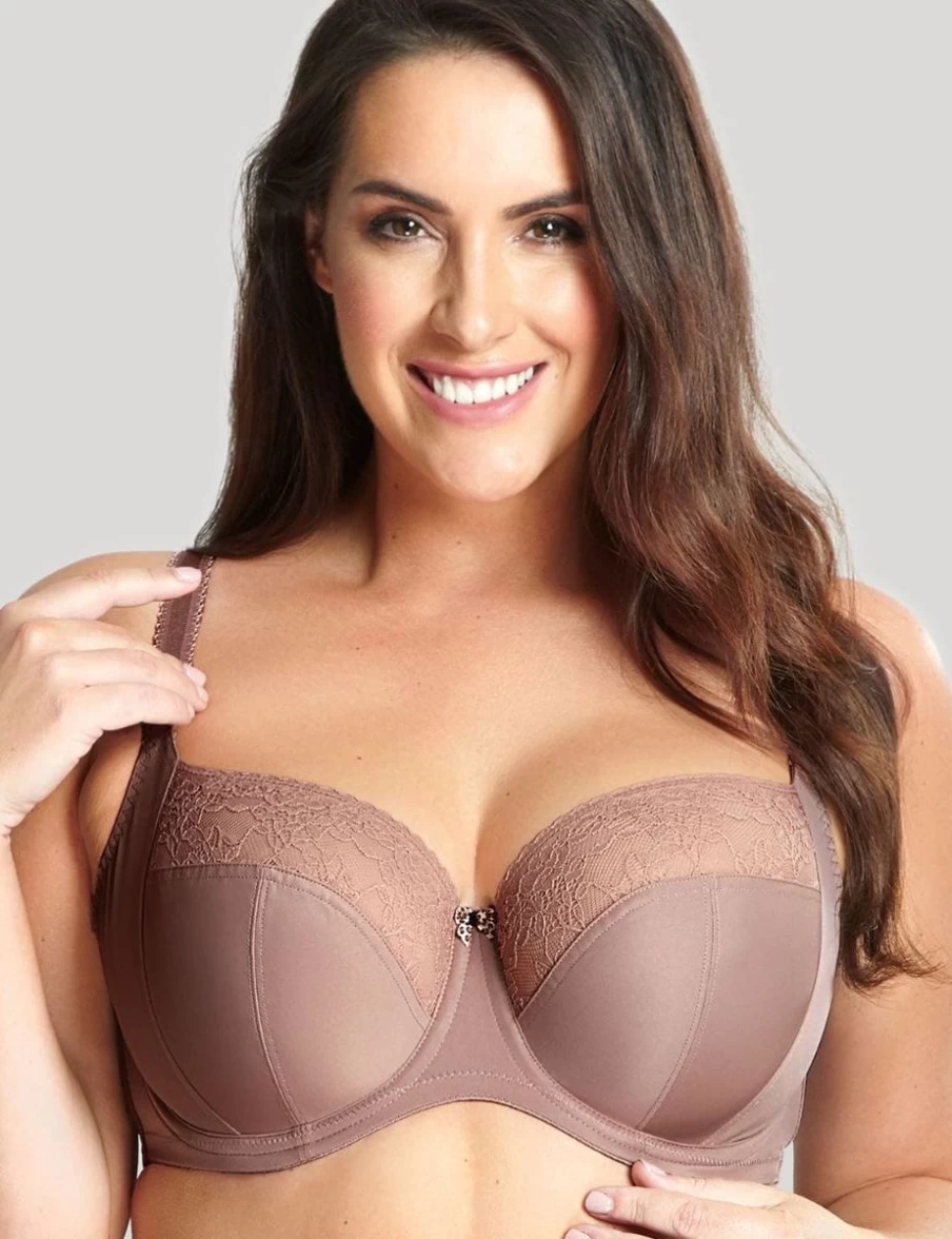 Sculptresse Chi-Chi Full Cup Bra in Cappuccino | Supportive Plus Size Lingerie | Sculptresse Brand