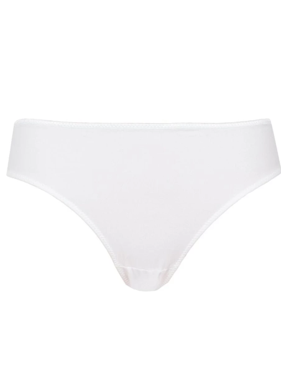 Corin Virginia Free Cut Thong - Comfortable White Underwear for Women