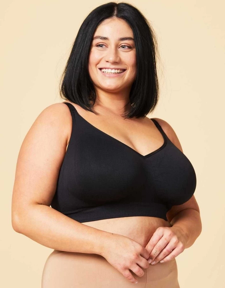 Sugar Candy Black Basic Bralette - Comfortable Women's Lingerie