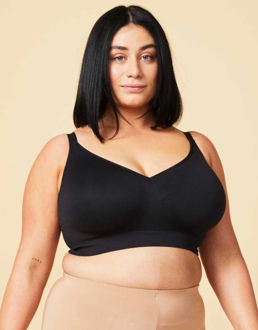 Sugar Candy Black Basic Bralette - Comfortable Women's Lingerie
