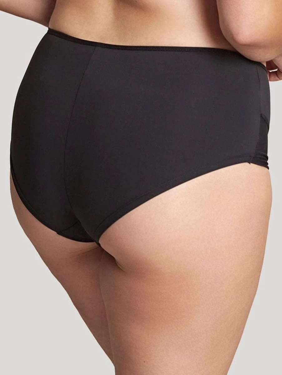 Sculptresse Elegance Noir High-Waisted Brief Underwear for Women - Comfortable & Stylish Lingerie