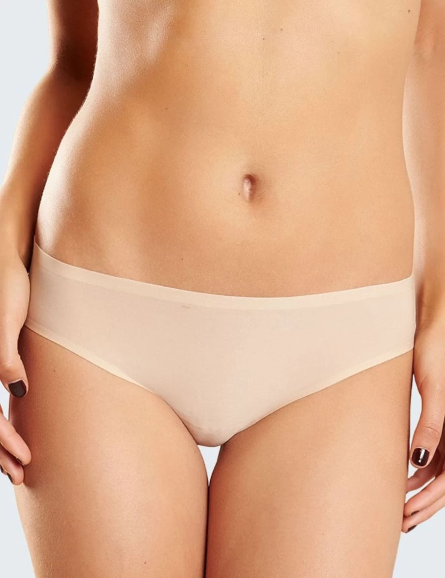Chantelle Soft Stretch Nude Bikini Brief - Comfortable Lingerie Underwear