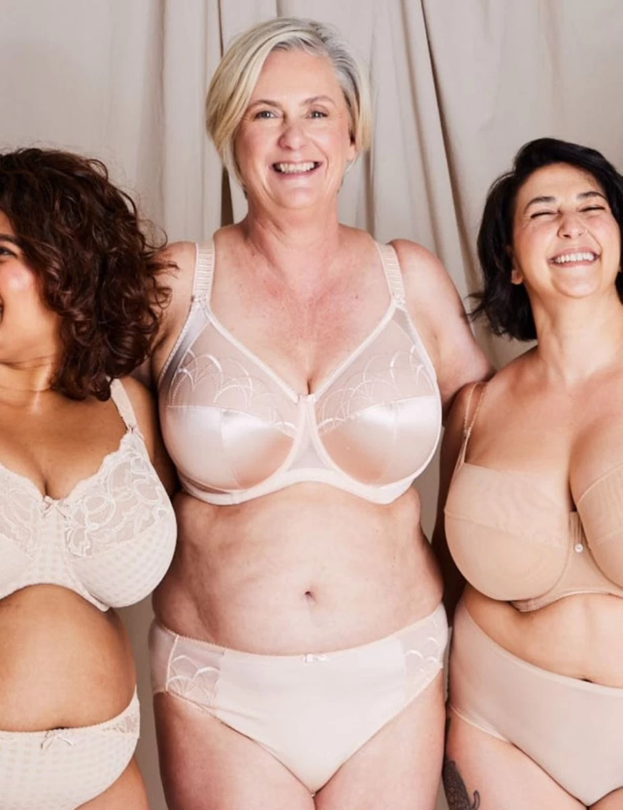 Elomi Cate Full Cup Bra in Latte | Supportive Plus Size Underwear | Elomi Lingerie