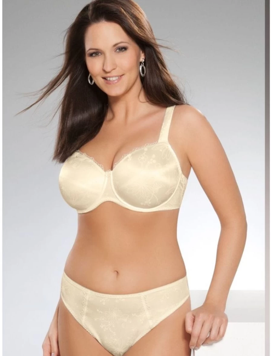"Ulla Viola Push-Up Bra in Champagne Color | Ulla Lingerie Collection"