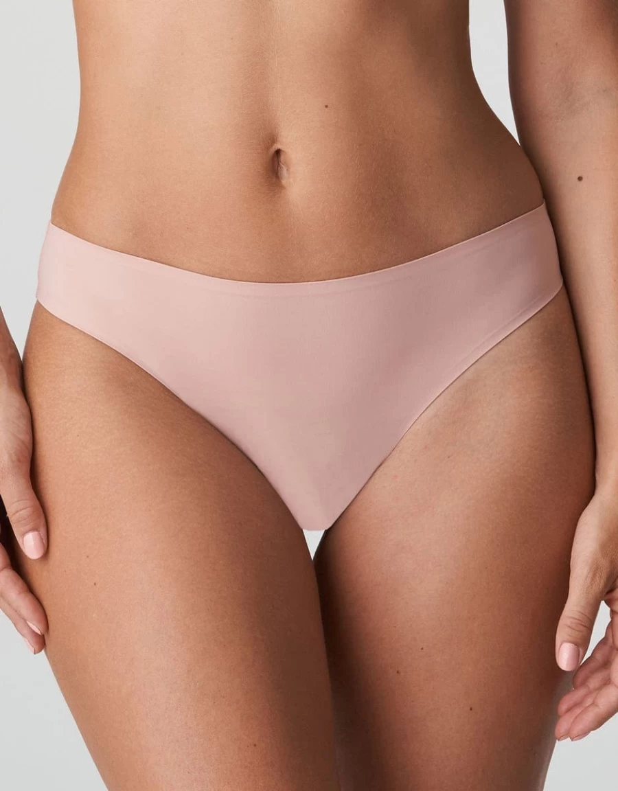 Prima Donna Figuras Thong in Powder Rose | Luxury Women's Underwear