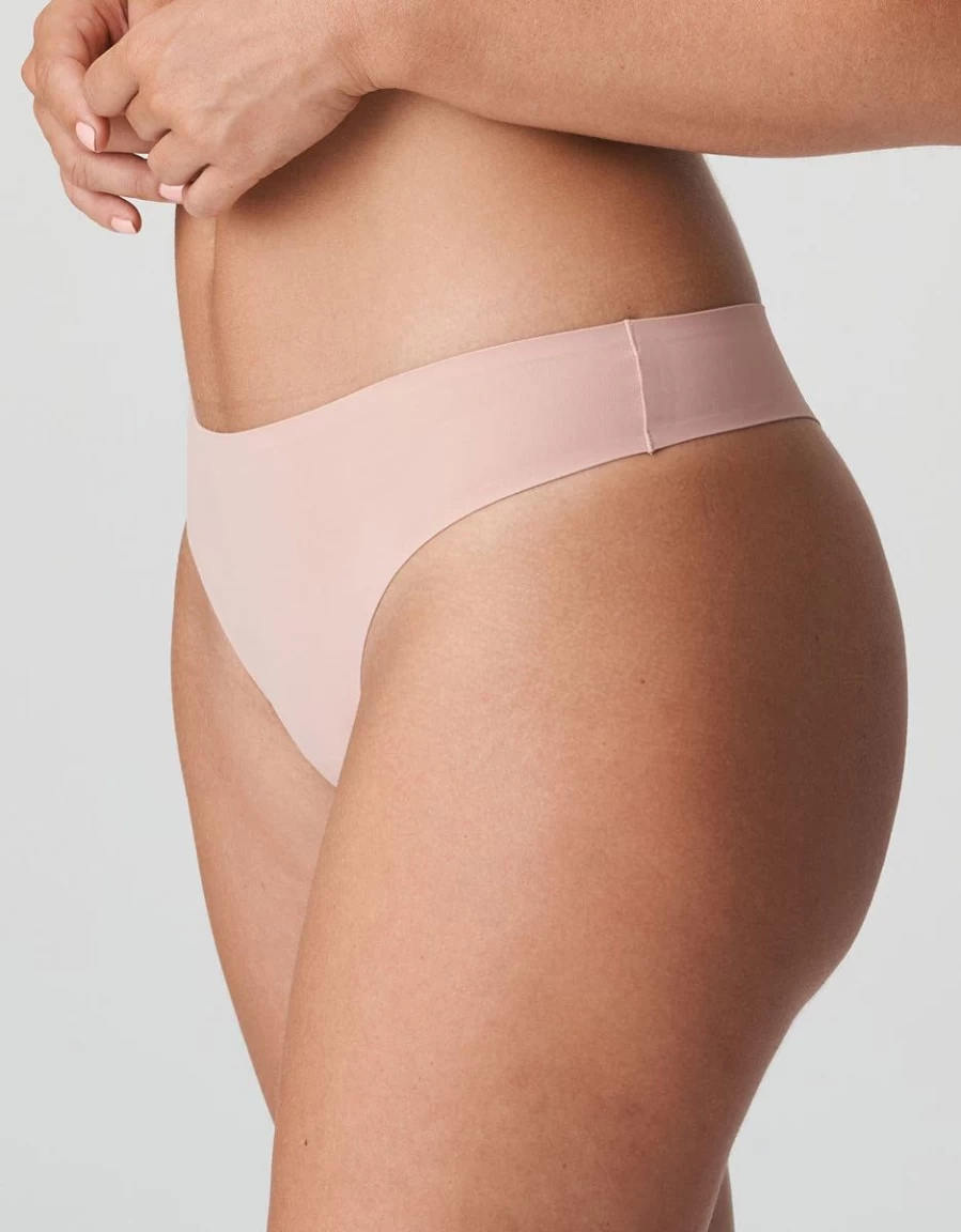Prima Donna Figuras Thong in Powder Rose | Luxury Women's Underwear
