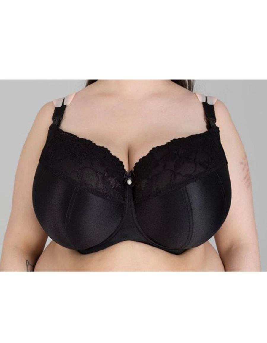 Ewa Michalak Becky FB Nursing Bra - Comfortable Maternity & Nursing Bra in Black