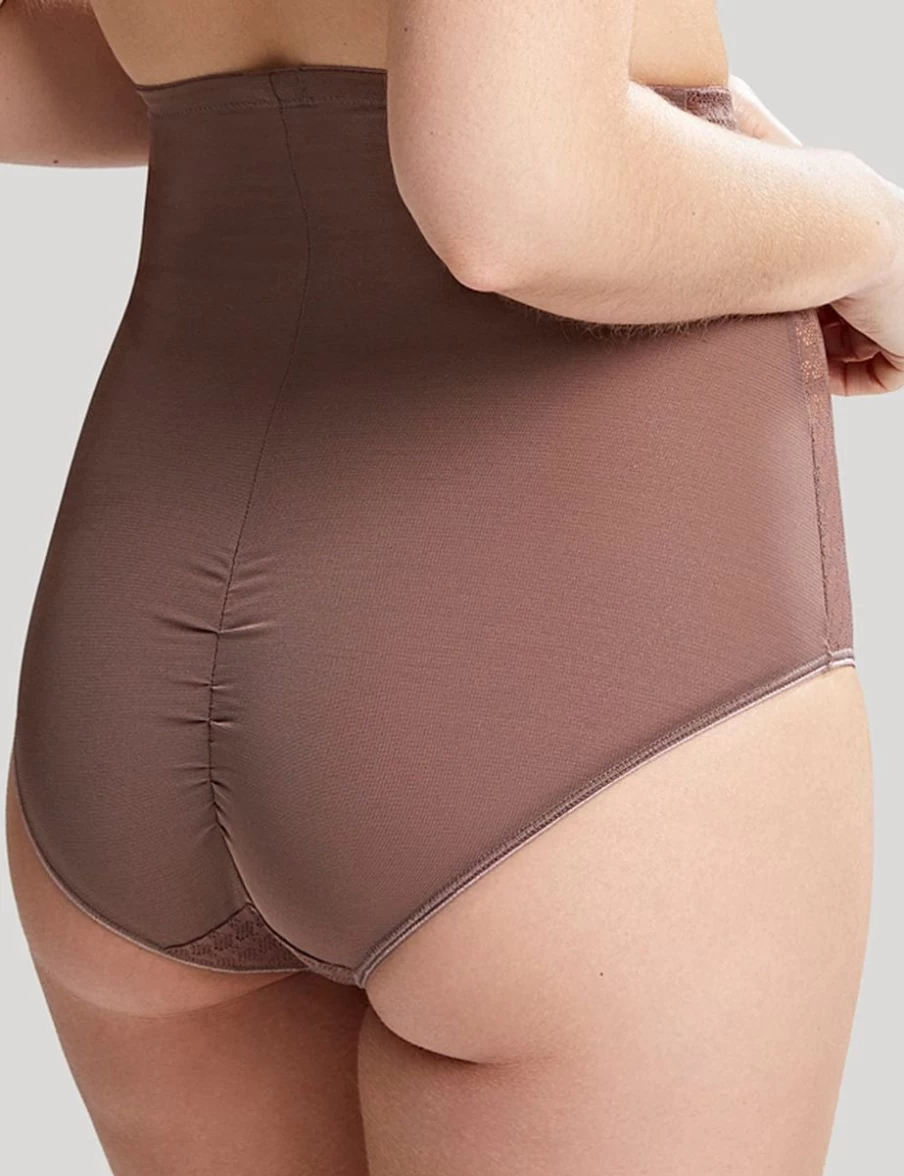 Panache Envy High Waist Shaping Brief - Chestnut | Tummy Control Underwear | Comfortable & Supportive Women's Panties