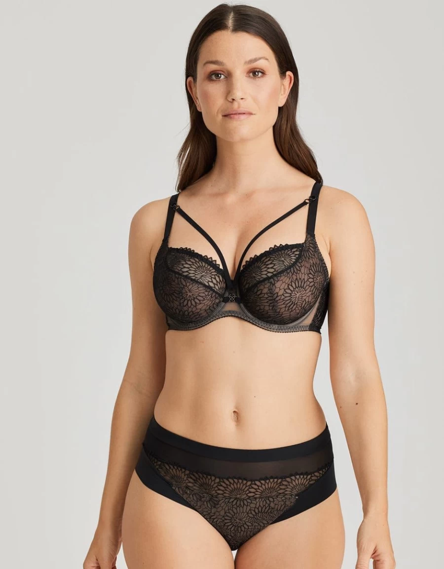 Prima Donna Sophora Tulip Seamless Bra in Black - Luxury Supportive Lingerie
