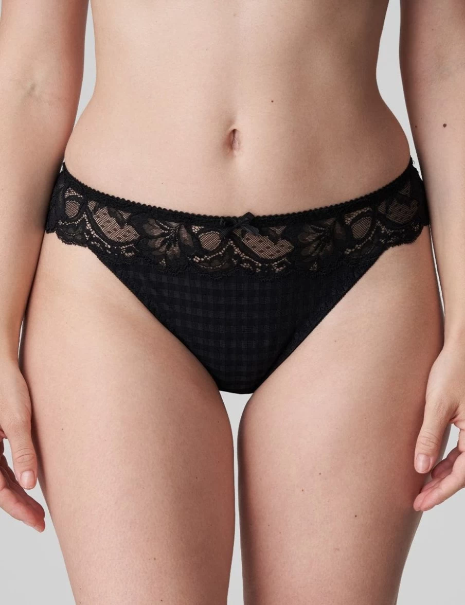 Prima Donna Madison Black Thong - Luxury Women's Underwear