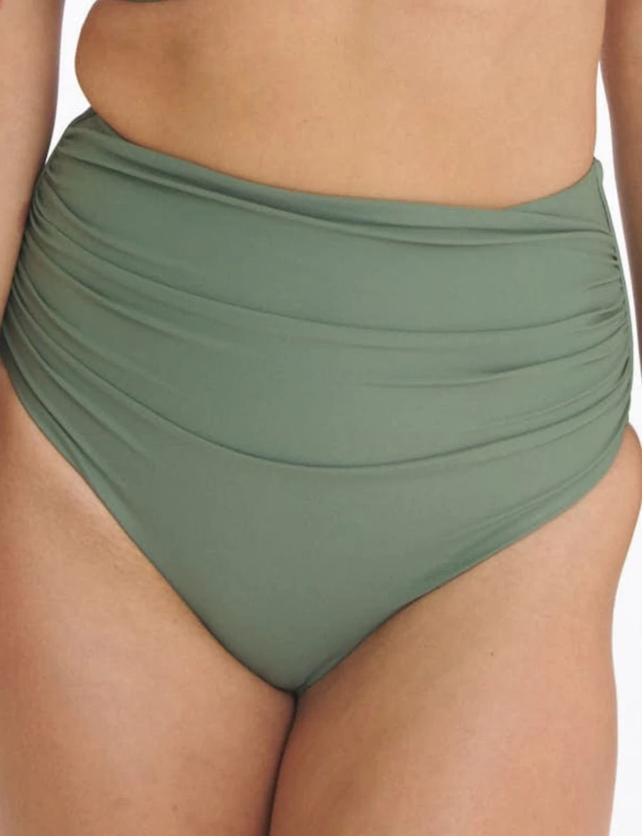 Marvell Lane Zoe High Waist Cotton Brief - Eco-Friendly Eucalyptus Underwear for Women