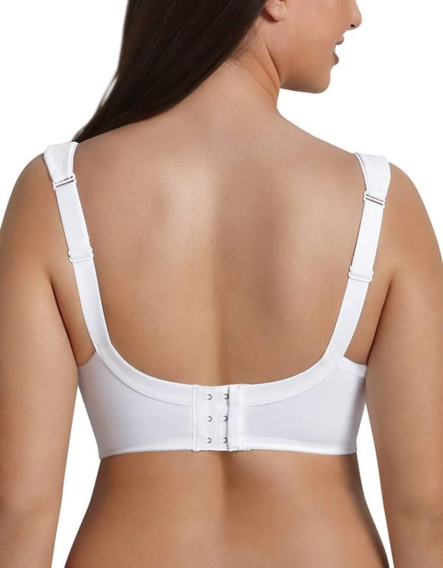 Rosa Faia Twin Firm Support Bra in White – Comfortable and Stylish Women's Underwear