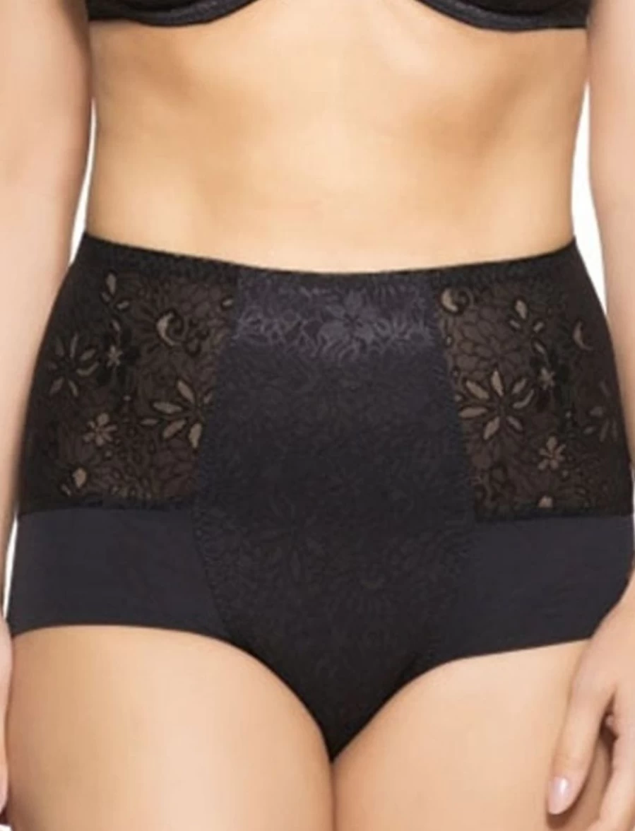 Ulla Alice Black Control Brief High-Waisted Shaping Underwear