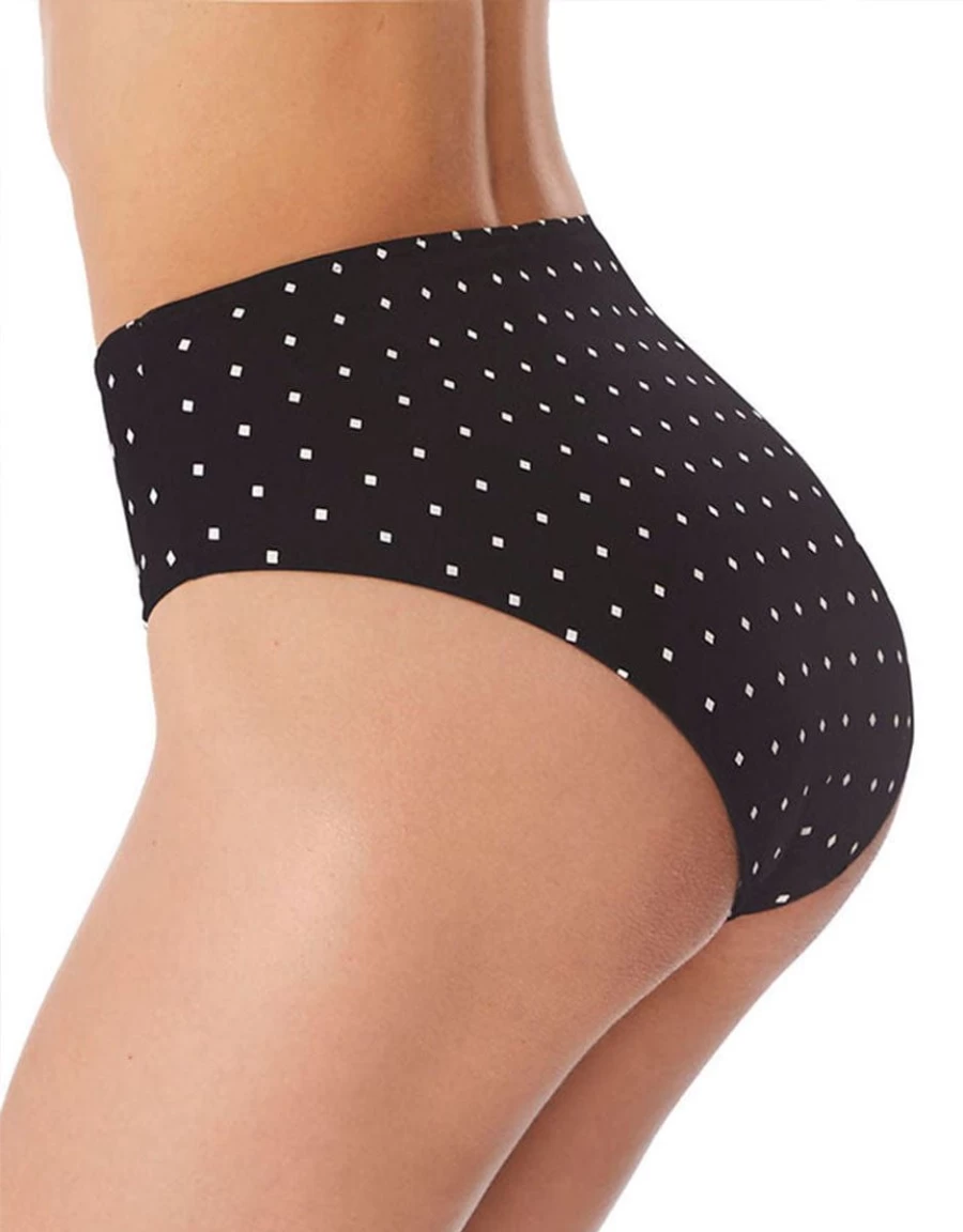 Freya Cove High Waist Brief - Black High Leg Underwear for Women
