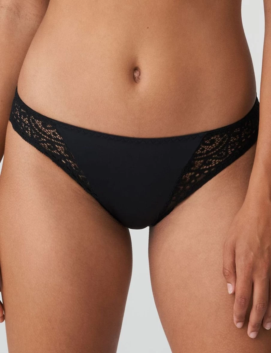 Prima Donna Twist I Do Italian Black Brief Lingerie Underwear