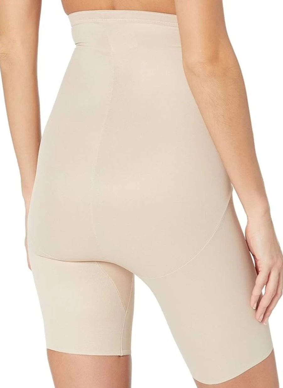 Naomi & Nicole High Waist Leg Warmers for Women - Ultra Soft Beige Long Thermal Knit Winter Comfort