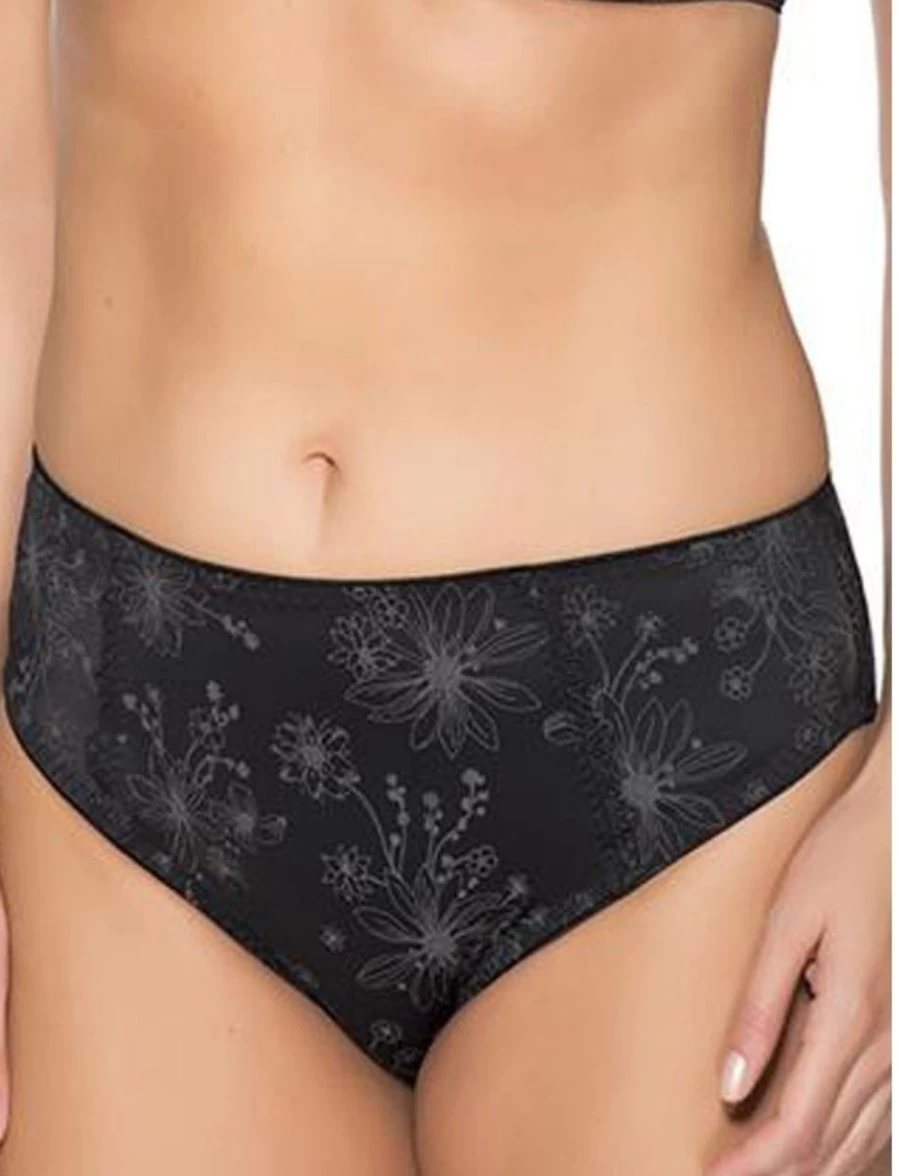 "Ulla Black Viola Brief - Stylish and Comfortable Women's Underwear"