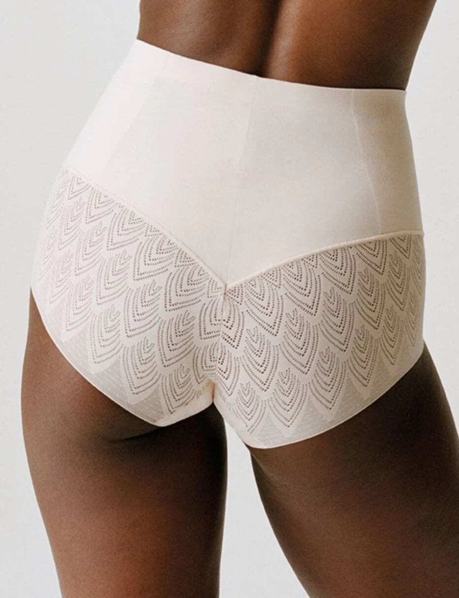 Chantelle High Waist Shaping Briefs in Golden Beige - Sexy Comfort & Support