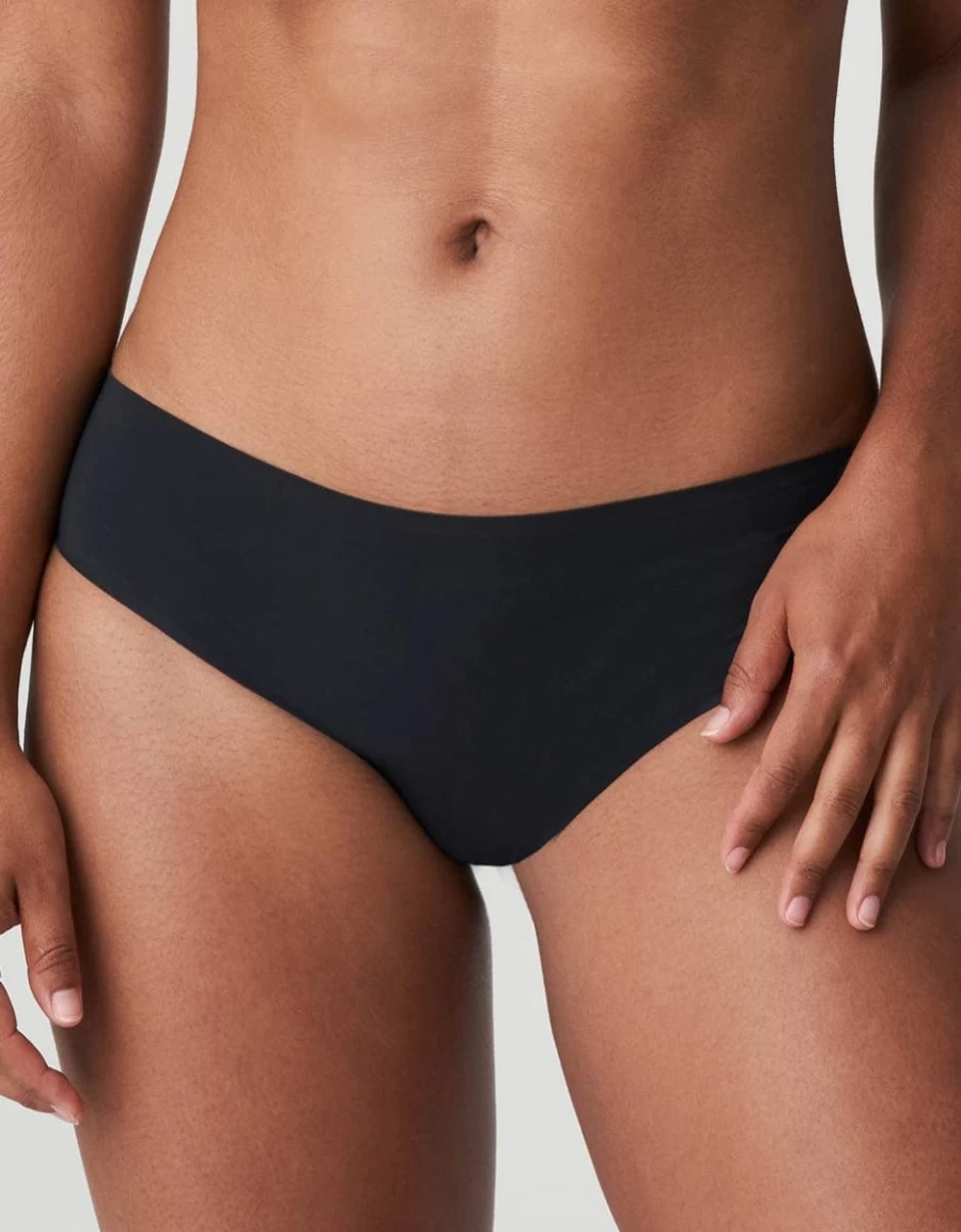 Prima Donna Figuras Rio Women's High-Waisted Brief Underwear in Charcoal