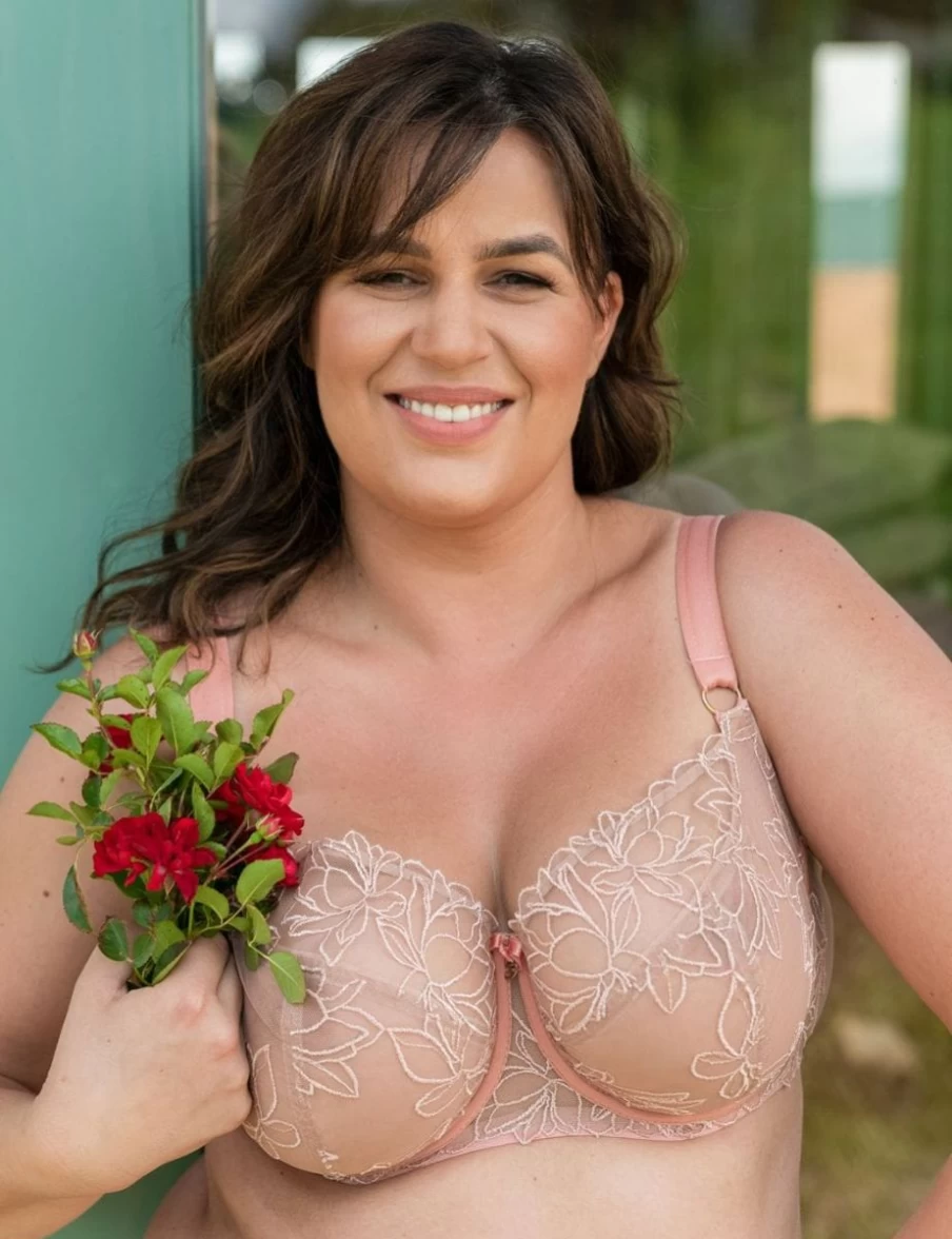 Samanta Paloma Full Cup Bra in Cappuccino - Comfortable Lingerie by Samanta
