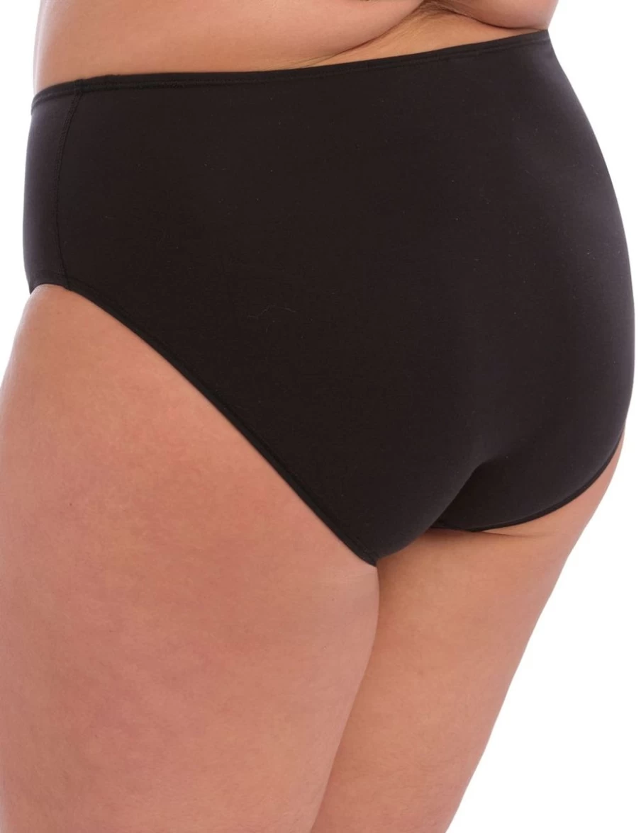 Elomi Smooth Full Brief Underwear - Comfortable Women's Panties in Black
