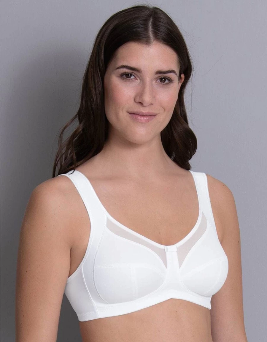Anita Clara Comfort Soft Bra - Wireless White Lace Underwear for Women
