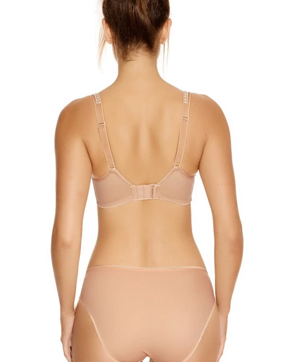 Fantasie Rebecca Underwire Moulded T-Shirt Bra in Nude for Full Coverage and Support