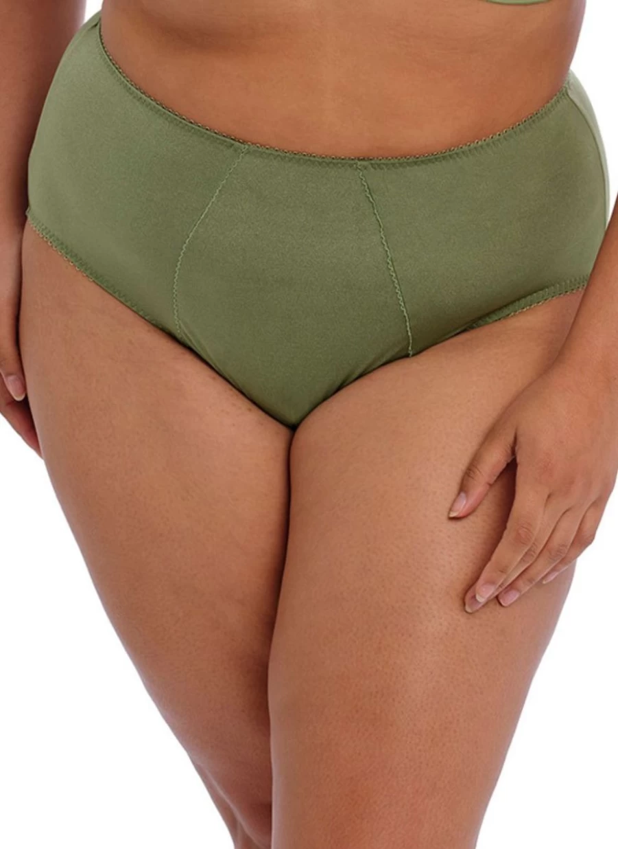 Goddess Keira Olive Women's Underwear Briefs Comfortable Cotton Panties